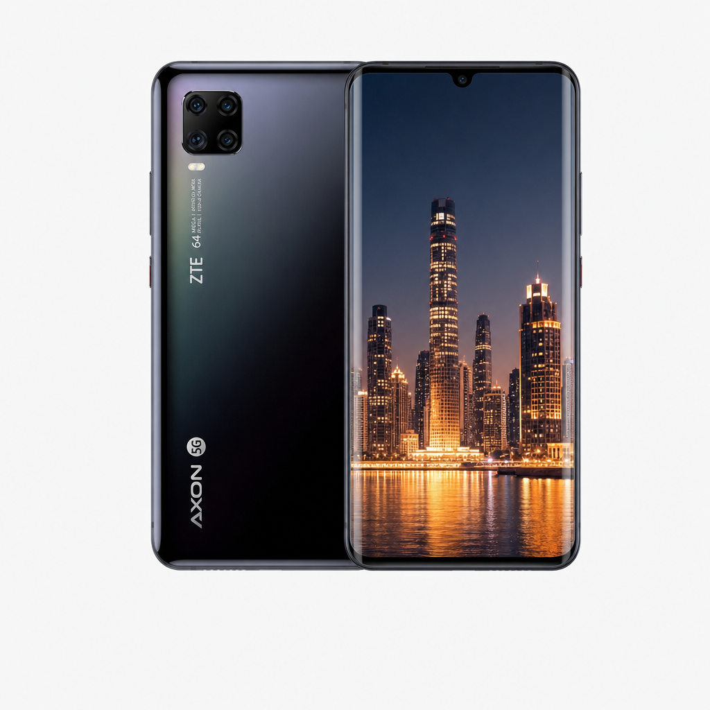 中兴AXON 11（8GB/128GB/全网通/5G）5G双模，双曲面屏，视频防抖，6400万四摄