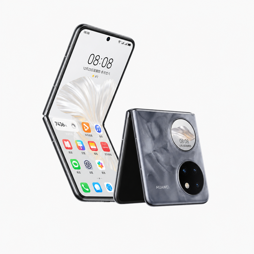 华为Pocket 2(12GB/256GB)超平整超可靠，全焦段XMAGE四摄，紫外防晒检测