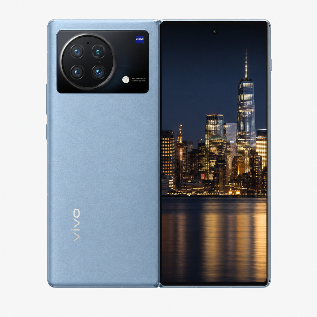 vivo X Fold（12GB/256GB）2K+120Hz E5折叠巨幕，航天级浮翼式铰链，双屏幕指纹，旗舰骁龙8 Gen1