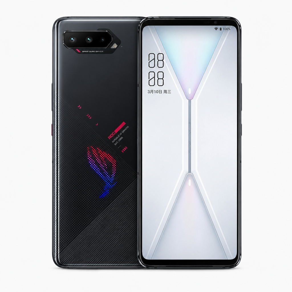 ROG 游戏手机5（12GB/128GB/全网通/5G版）高通骁龙888，超声波肩键，体感操控，风扇按键
