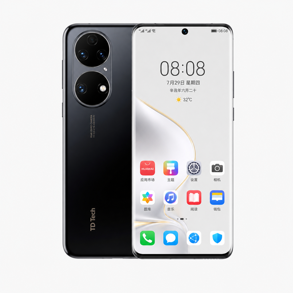 鼎桥P50（8GB/256GB）高通骁龙888处理器，6.5英寸显示屏，后置三摄