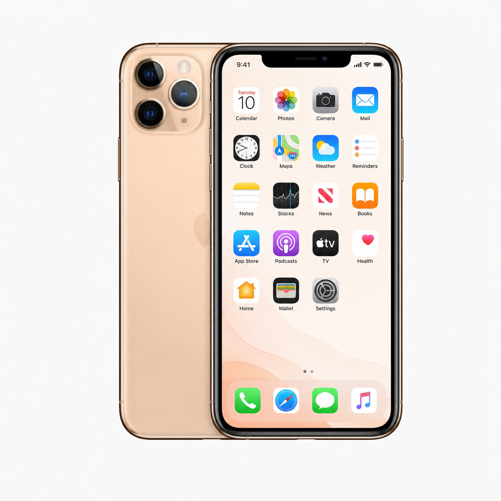 苹果iPhone 11 Pro（4GB/256GB/全网通）HDR10，后置三摄，神经网络引擎，独立取景器