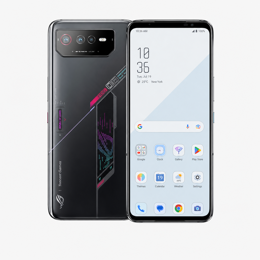 ROG 游戏手机6（12GB/128GB）矩阵式液冷散热6.0，165Hz三星电竞屏，2x3Plus肩键