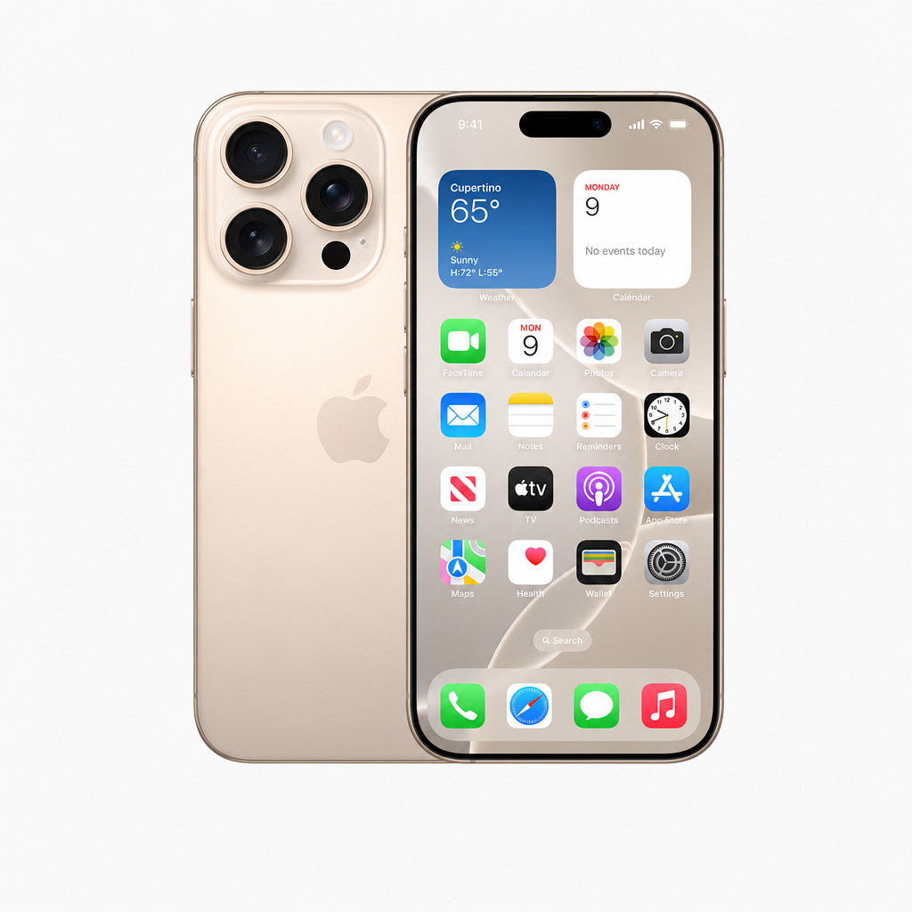 苹果iPhone 16 Pro（1TB）超视网膜XDR显示屏，钛金属边框，A18 Pro芯片