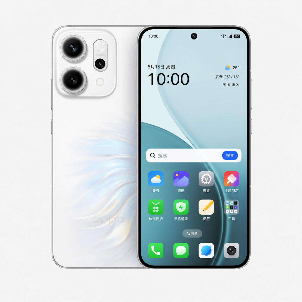 OPPO Reno14(12GB/512GB)天玑 8350 旗舰芯，6000mAh长寿耐用大电池，ColorOS 15系统