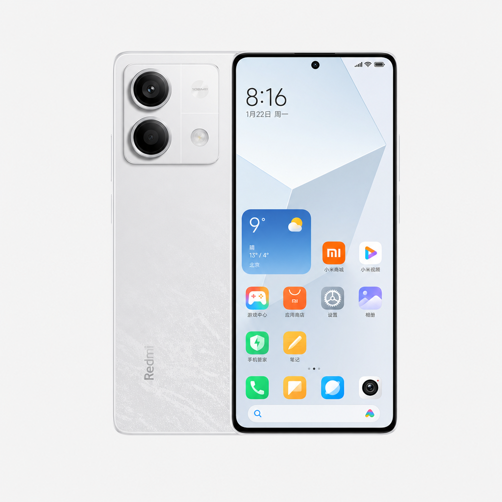 Redmi Note 13（6GB/128GB）1亿像素，超细四窄边OLED直屏， 5000mAh