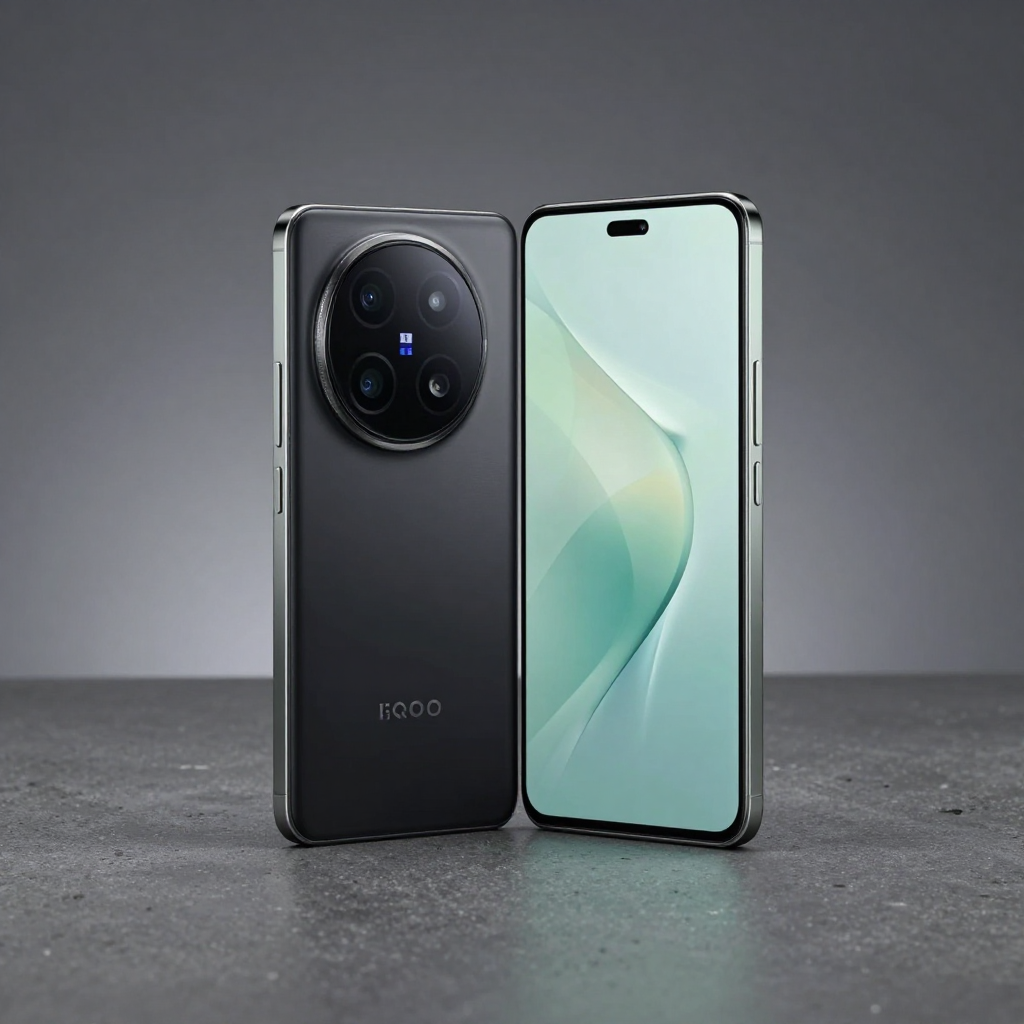 Redmi Note 14 Pro+ 和 iQOO Z9 Turbo 外观对比图，展示轻薄机身和大电池设计