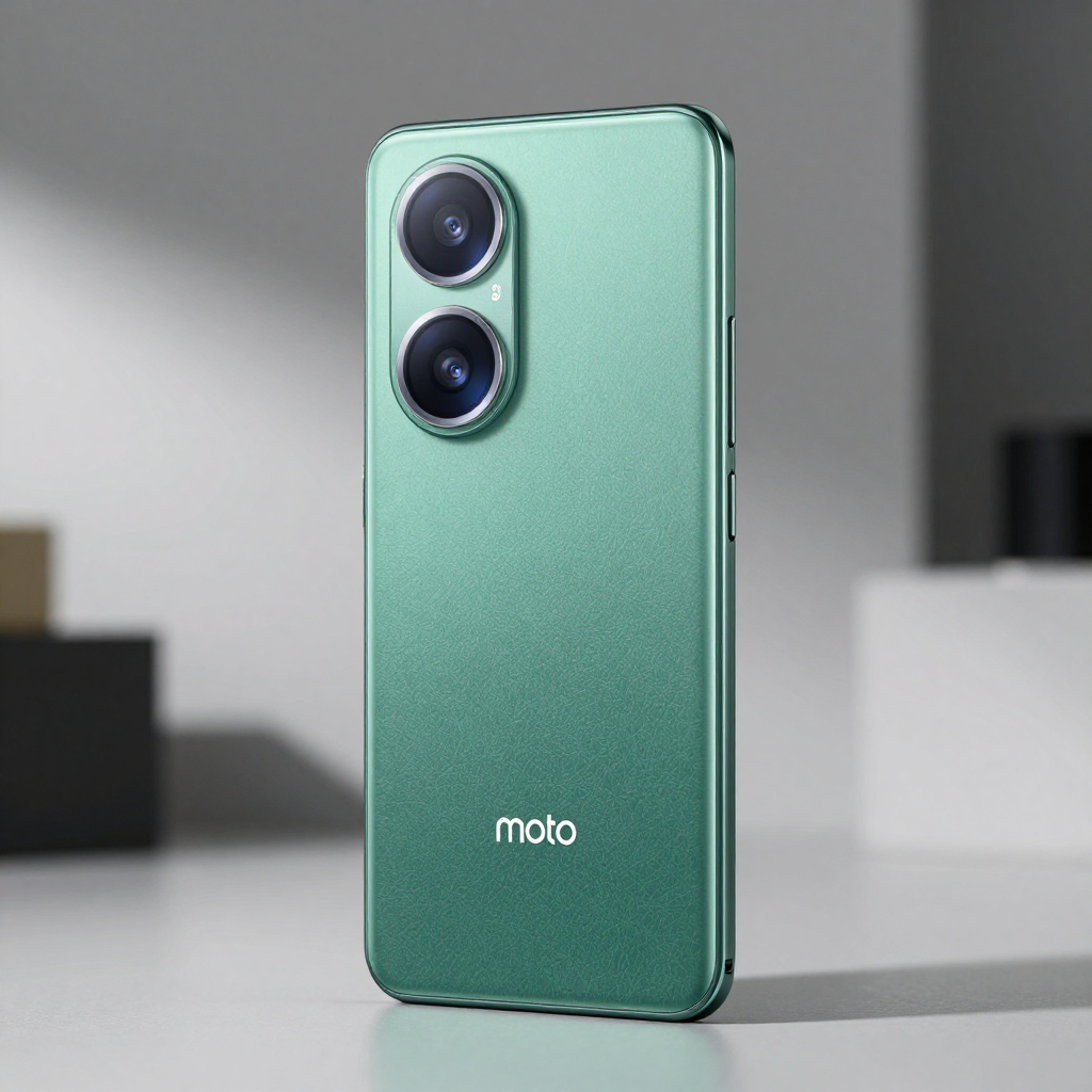 Moto G84 5G 手机正面屏幕显示清晰色彩