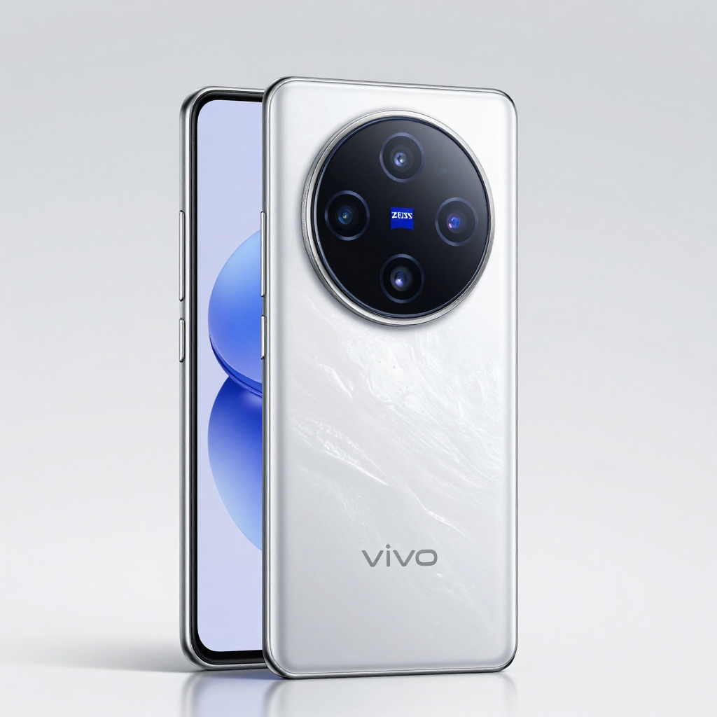 vivo Y系列手机展示，突出轻薄机身和电池图标