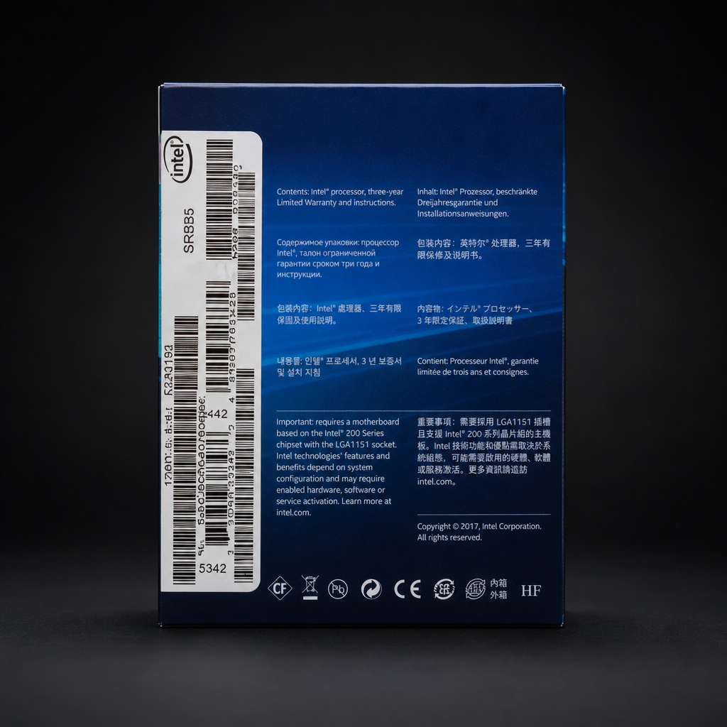 Intel Intel 酷睿i7 8086K(限量版) CPU处理器产品图片