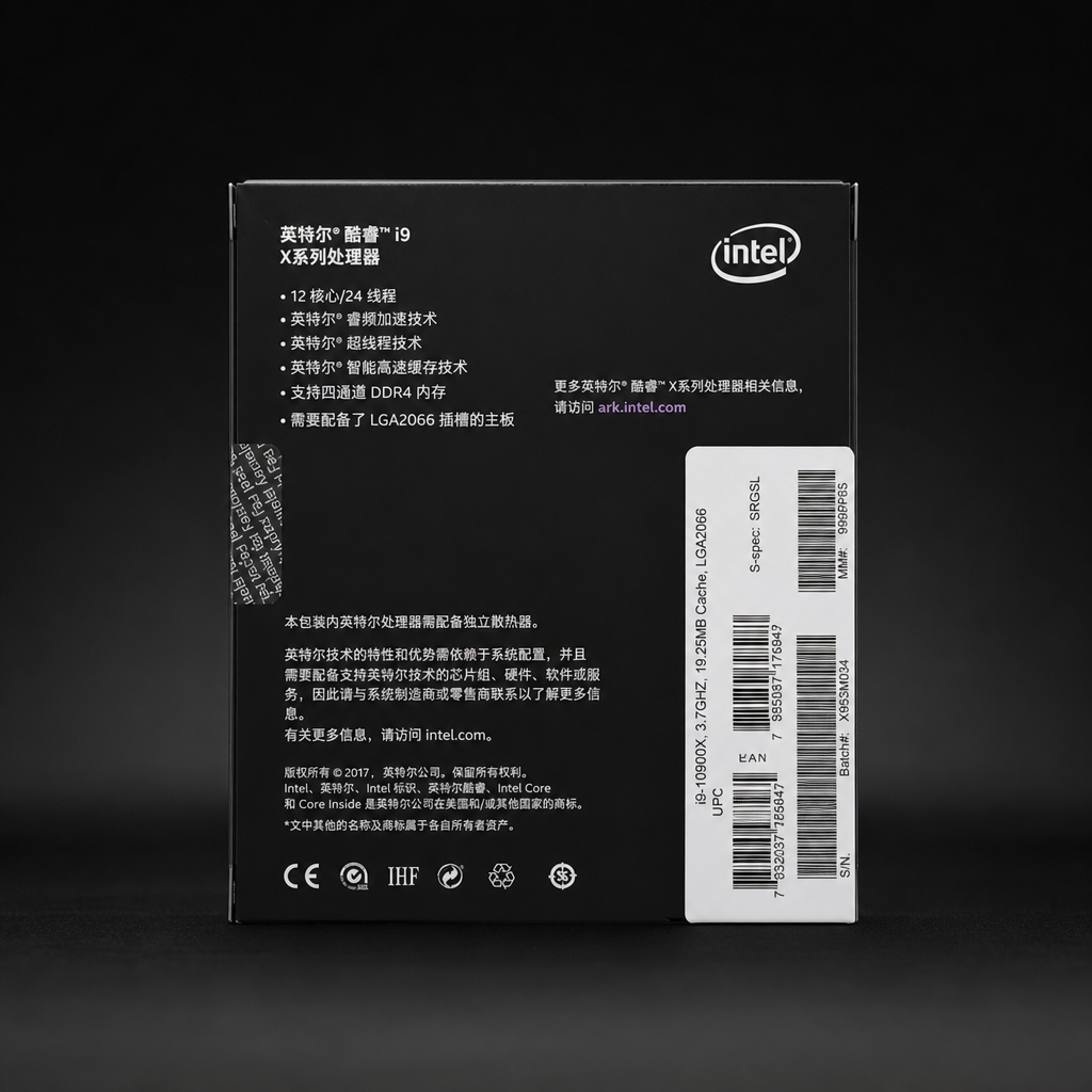 Intel 酷睿i9 10900X - 图片 1