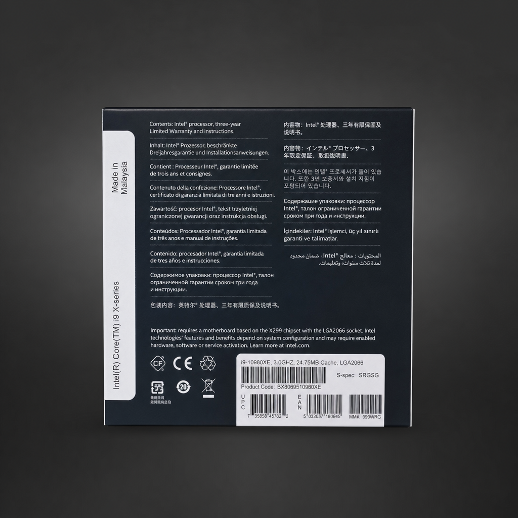 Intel Intel 酷睿i9 9900X CPU处理器产品图片