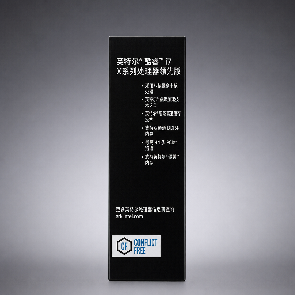Intel Intel 酷睿i7 7820X CPU处理器产品图片