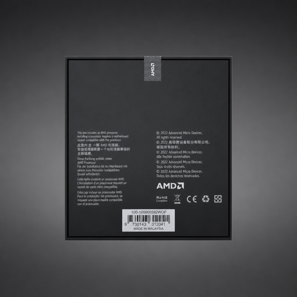 AMD AMD Ryzen 9 7900X3D CPU处理器产品图片