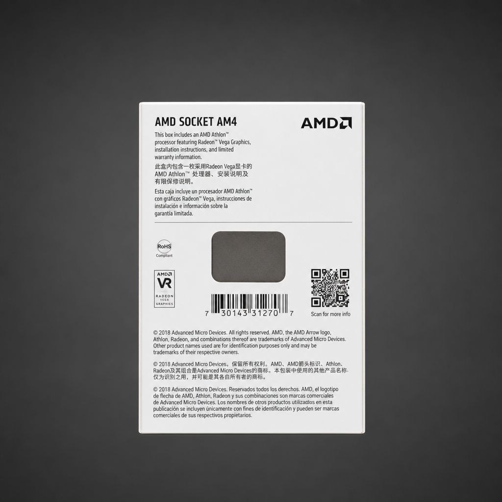 AMD AMD Athlon 3000G CPU处理器产品图片
