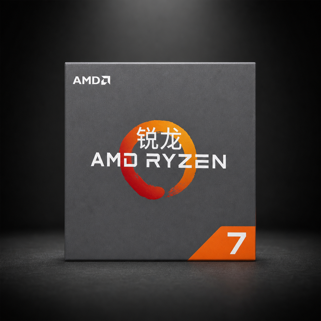 AMD AMD Ryzen 7 1800X CPU处理器产品图片