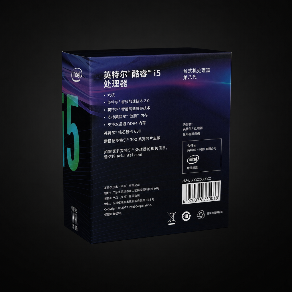 Intel 酷睿i5 8600K - 图片 1