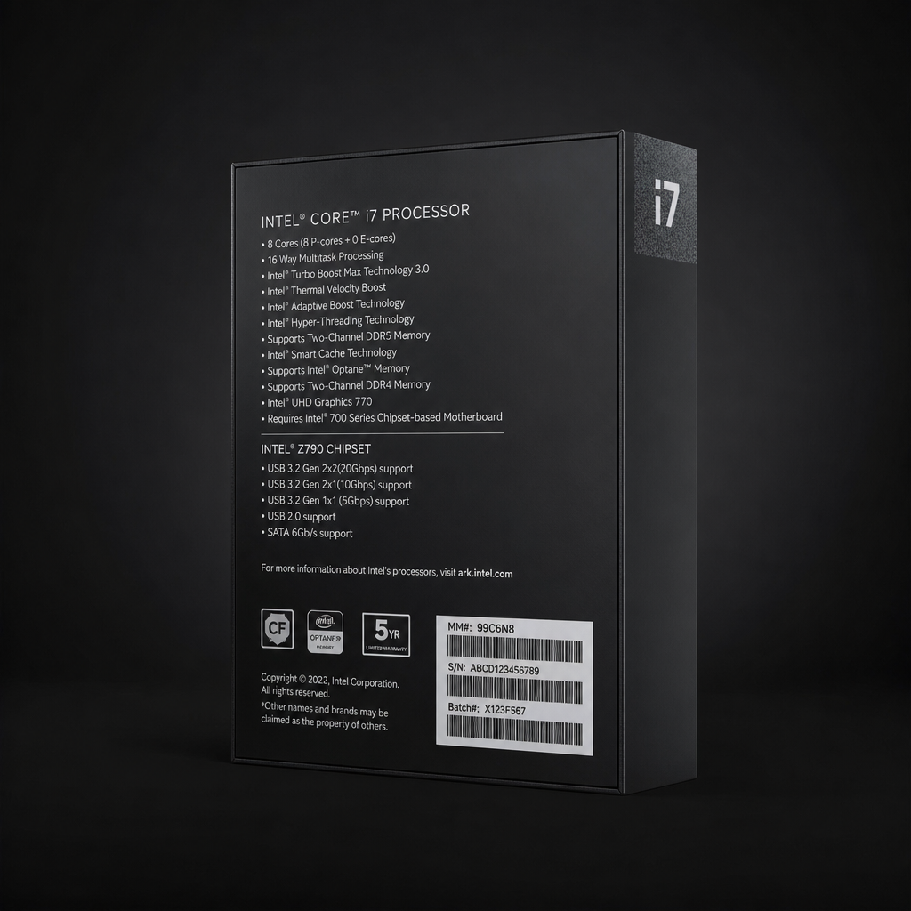 Intel Intel 酷睿 i7 13790F CPU处理器产品图片