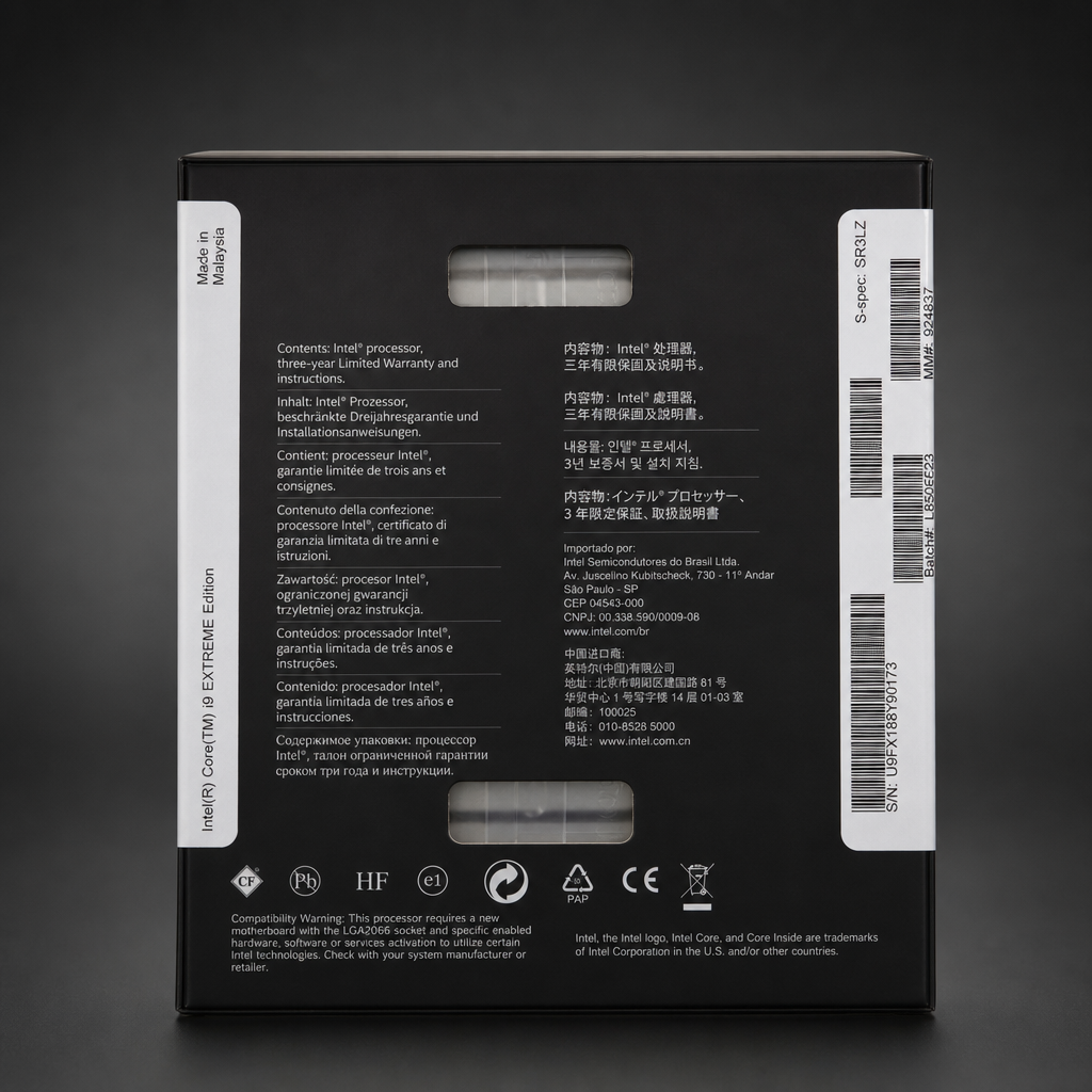 Intel Intel 酷睿i9 10980XE CPU处理器产品图片