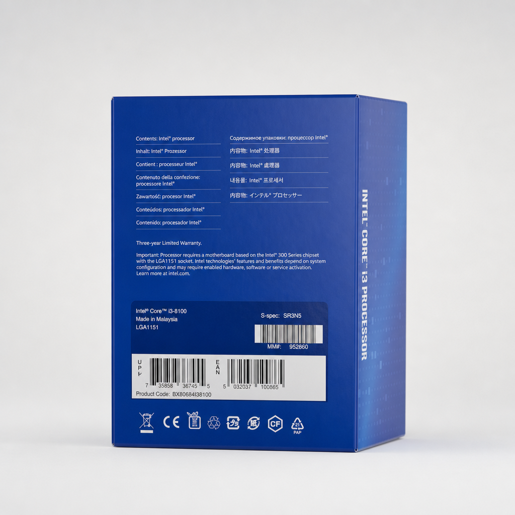 Intel 酷睿i3 10100