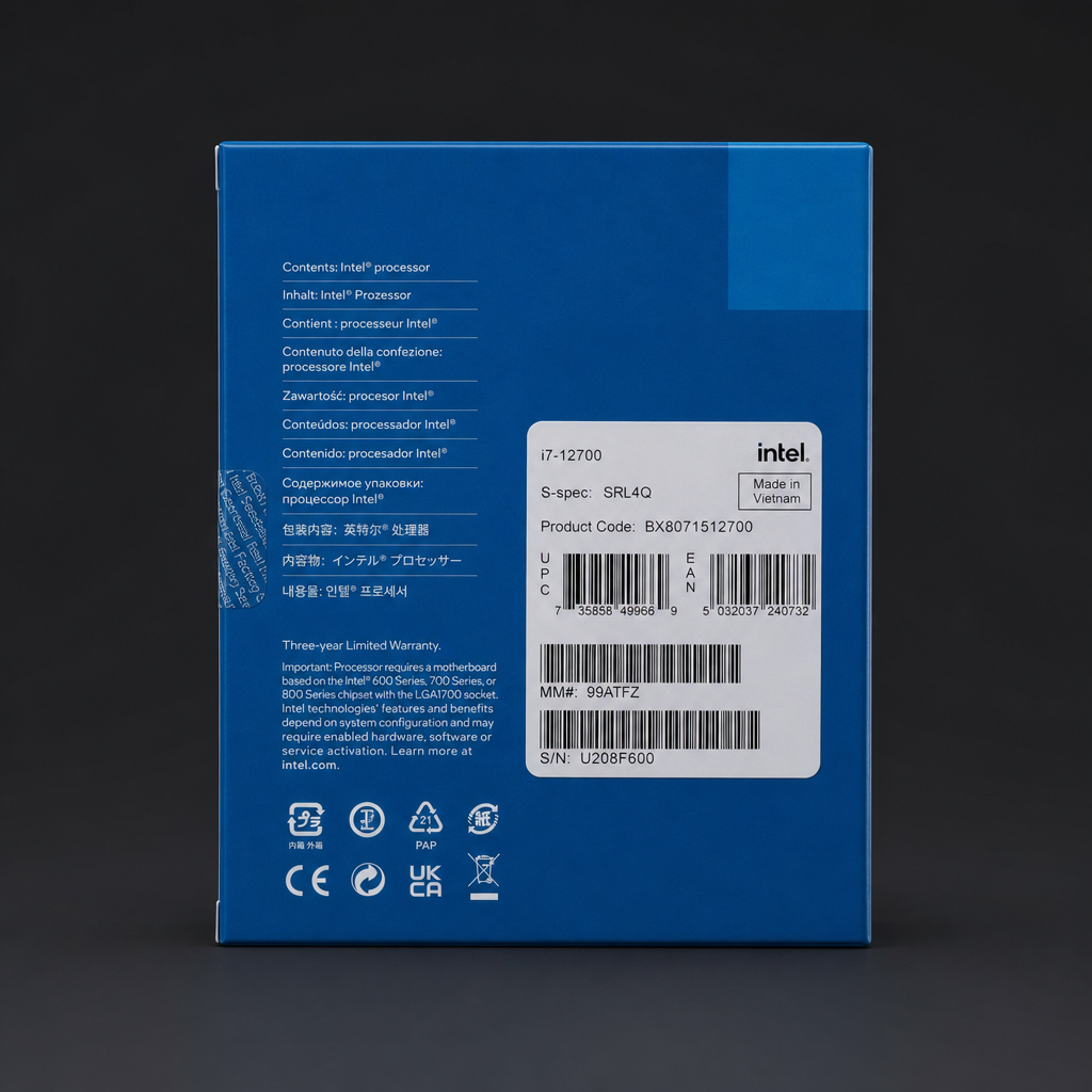Intel 酷睿 i7 12700 - 图片 1