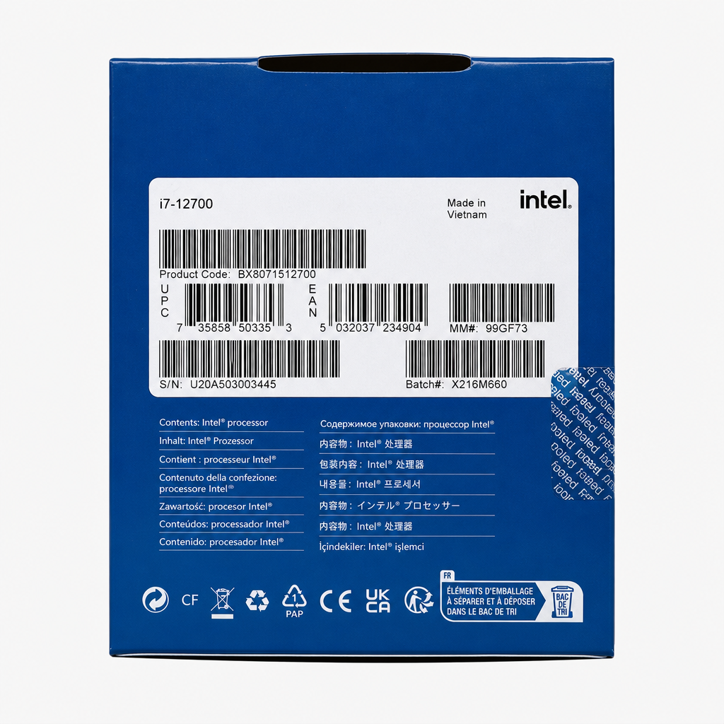 Intel 酷睿 i7 12700 - 图片 3
