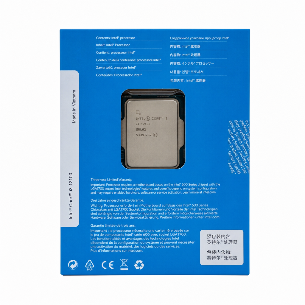 Intel Intel 酷睿 i3 12100 CPU处理器产品图片