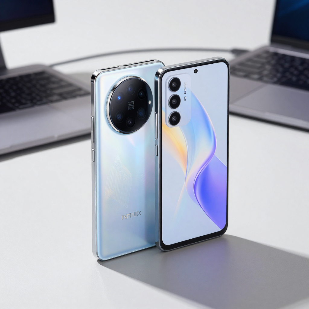 Infinix Zero 30 5G手机外观细节展示