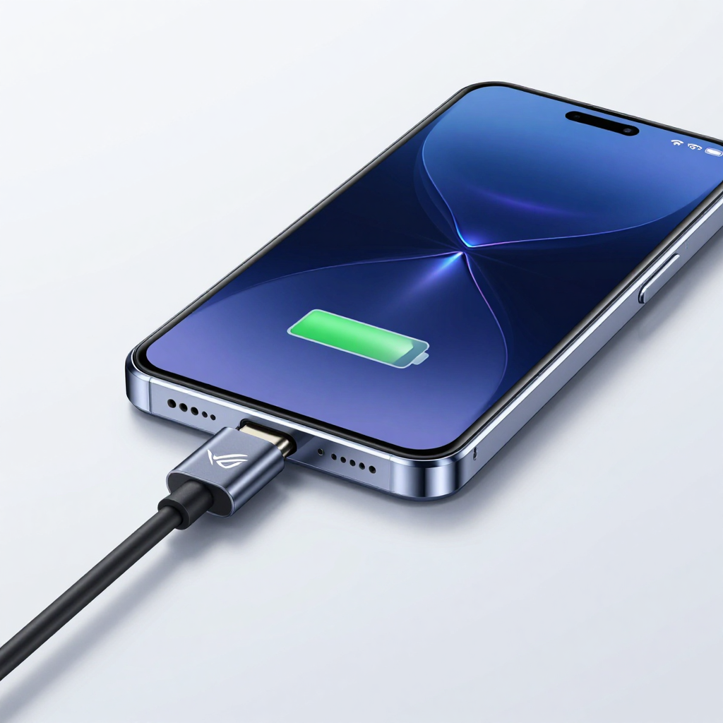 ROG Phone 充电速度与续航测试图表