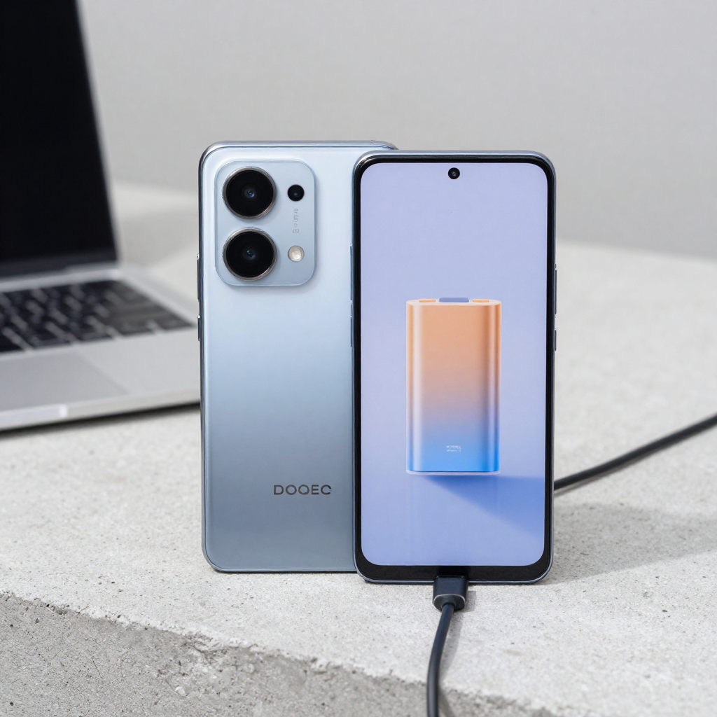 DOOGEE V870 Pro 与 Redmi Note 13 Pro+ 外观对比展示