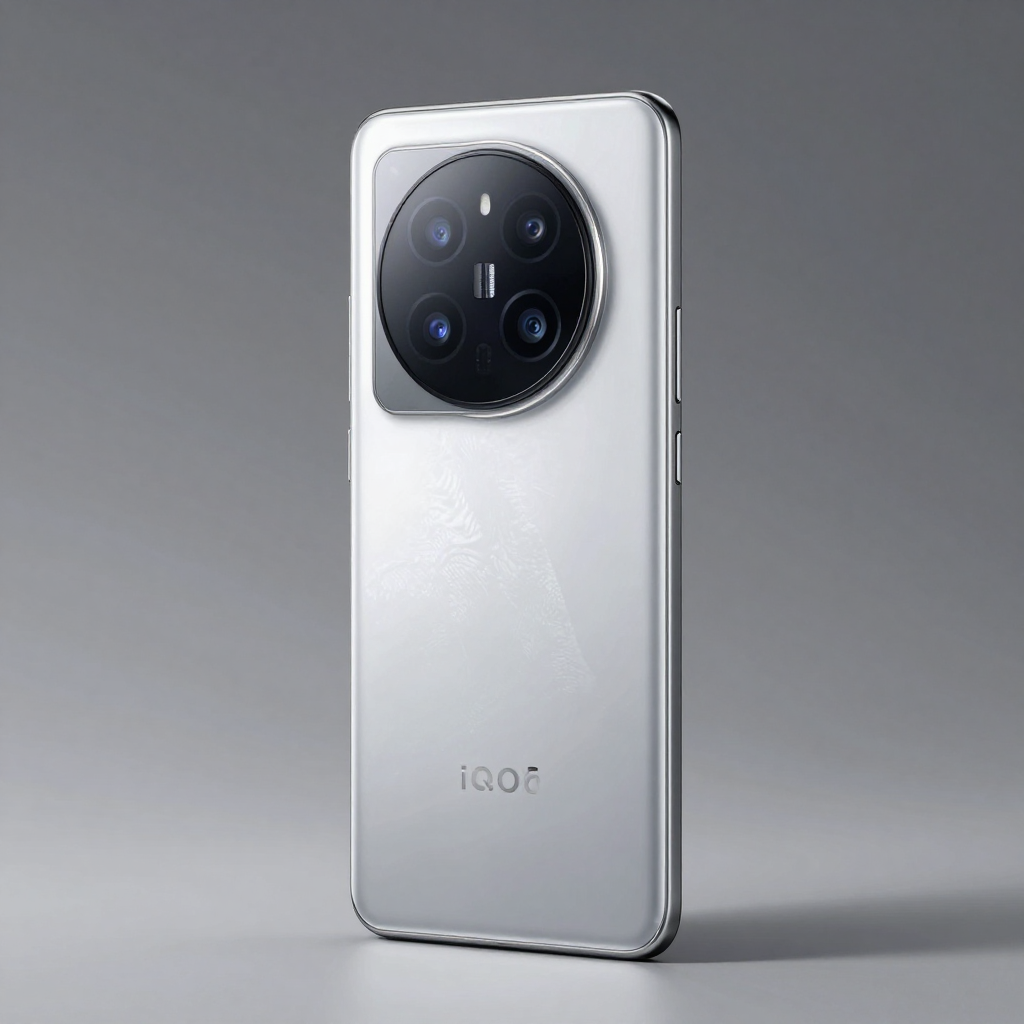 Redmi Note 13 Pro与iQOO Z8 外观对比展示，深色背景下展示手机质感与屏幕显示效果