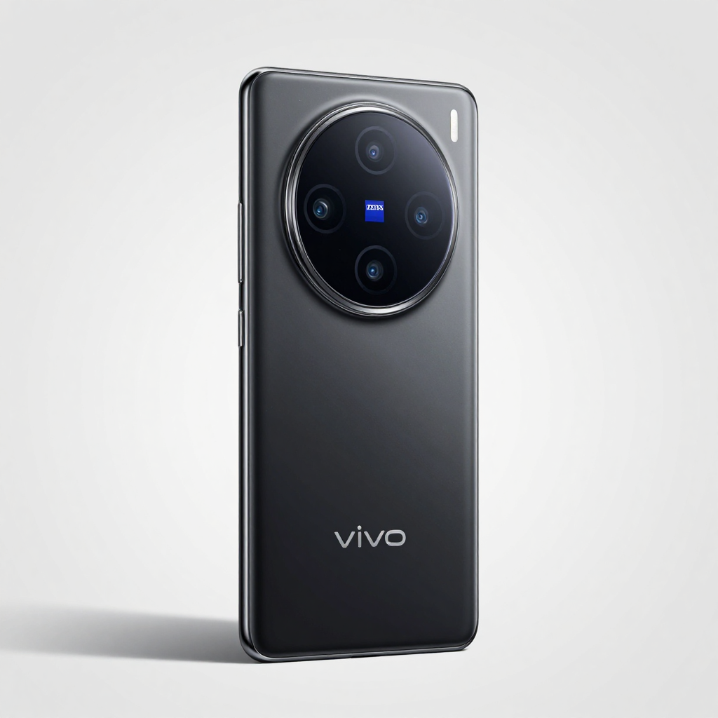 vivo 2026年多款中端手机排列展示，背景为科技感线条