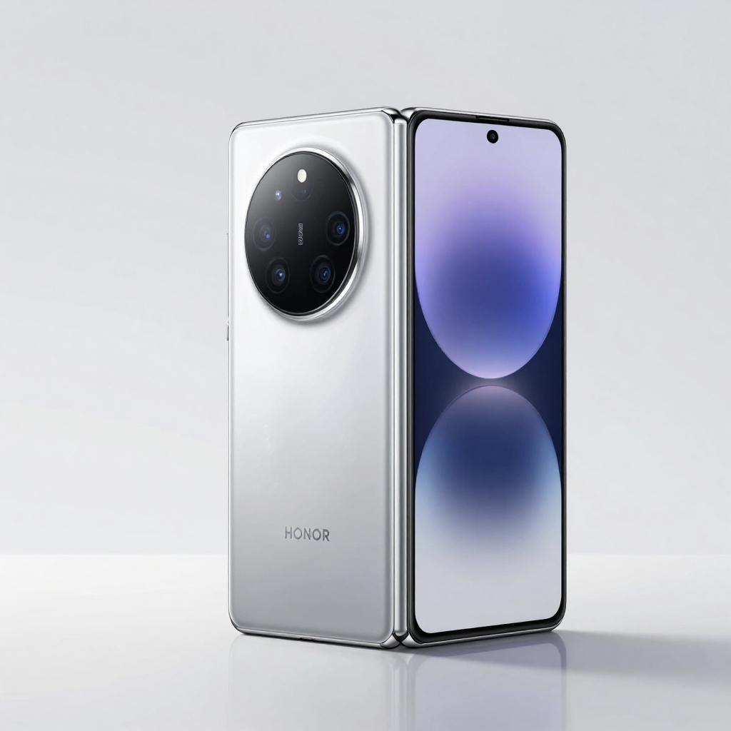 NZONE V20折叠屏手机展开与折叠状态展示