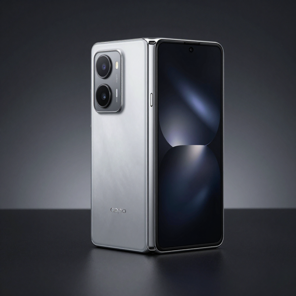 OPPO Find N3折叠屏展开与折叠状态对比展示