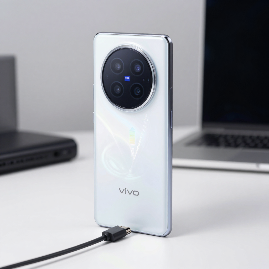 vivo Y系列手机展示，突出大电池与简约设计