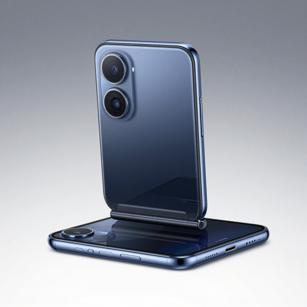 ROG Phone游戏场景展示，突出肩键和散热设计