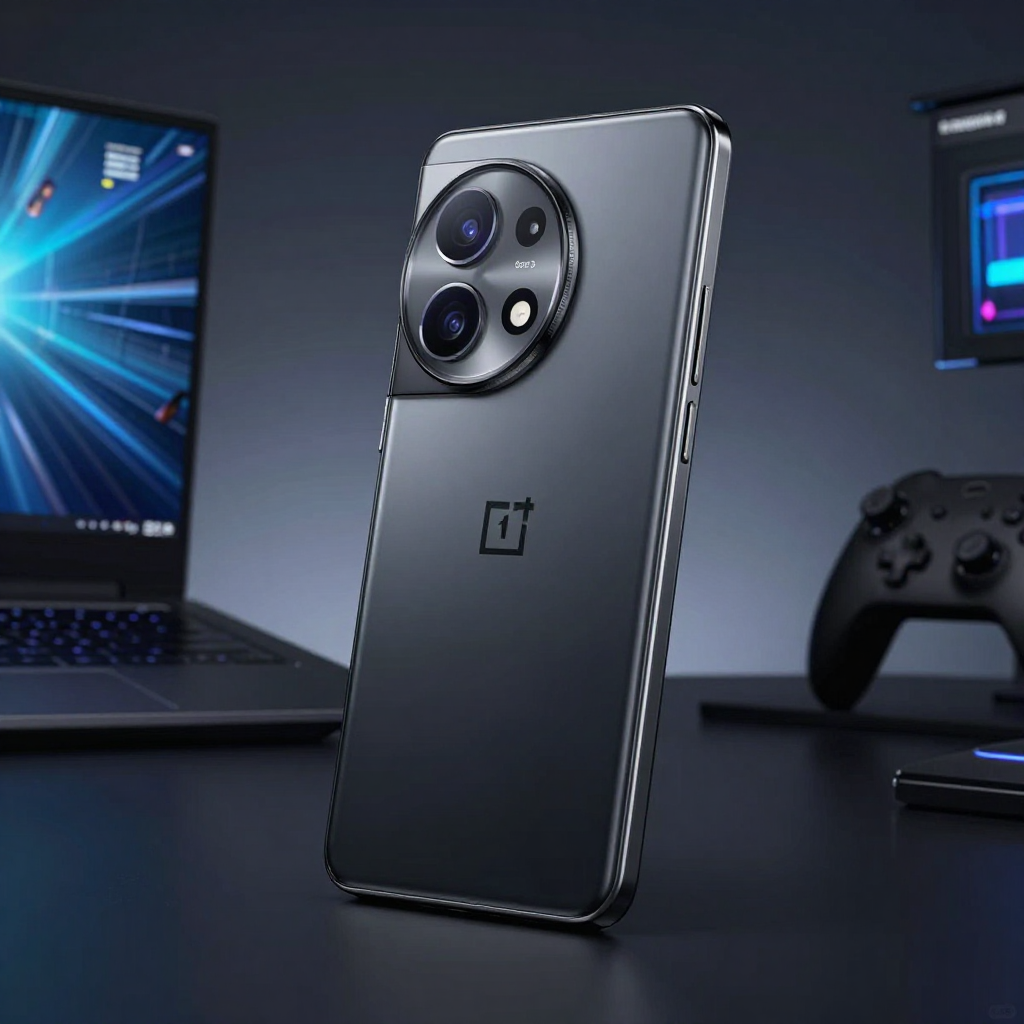 一加 Ace 5 Pro 与 Redmi Turbo 4 Pro 对比展示图，突出屏幕和电池设计