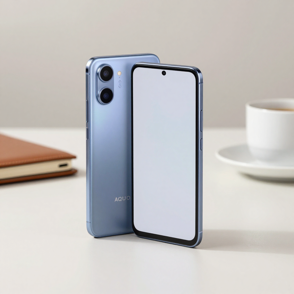 夏普AQUOS R7屏幕显示效果特写，展示LIDV技术优势