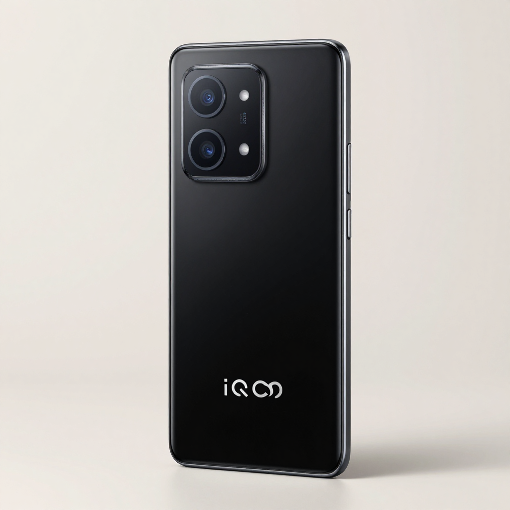 iQOO 品牌科技感背景图，展示未来设计语言