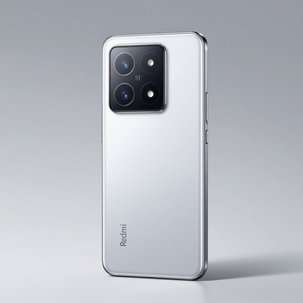 Redmi Note 14 Pro与iQOO Z9 Turbo外观对比图，展示轻薄机身与屏幕设计