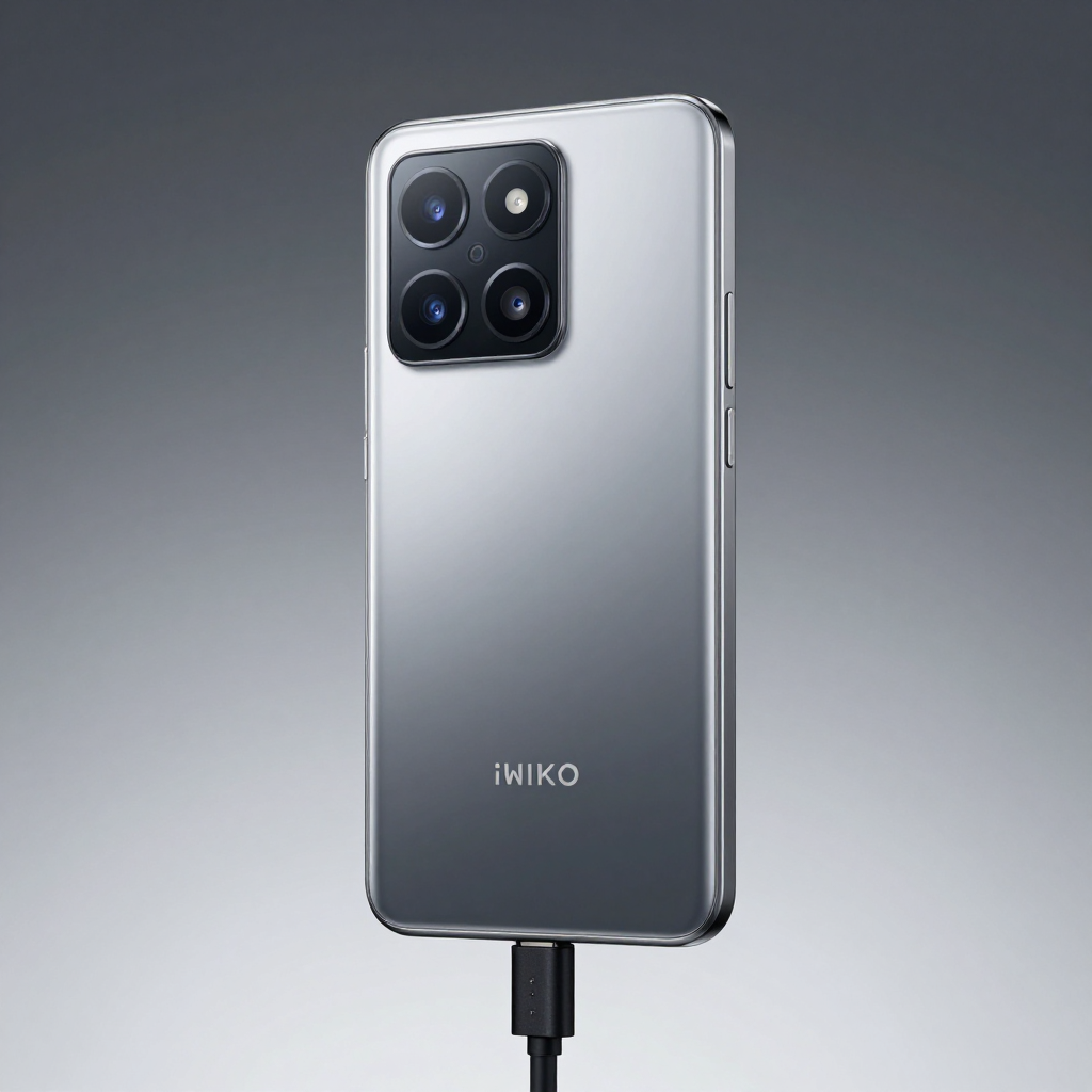 WIKO Hi畅享60s 手机外观展示，突出轻薄机身和电池标识