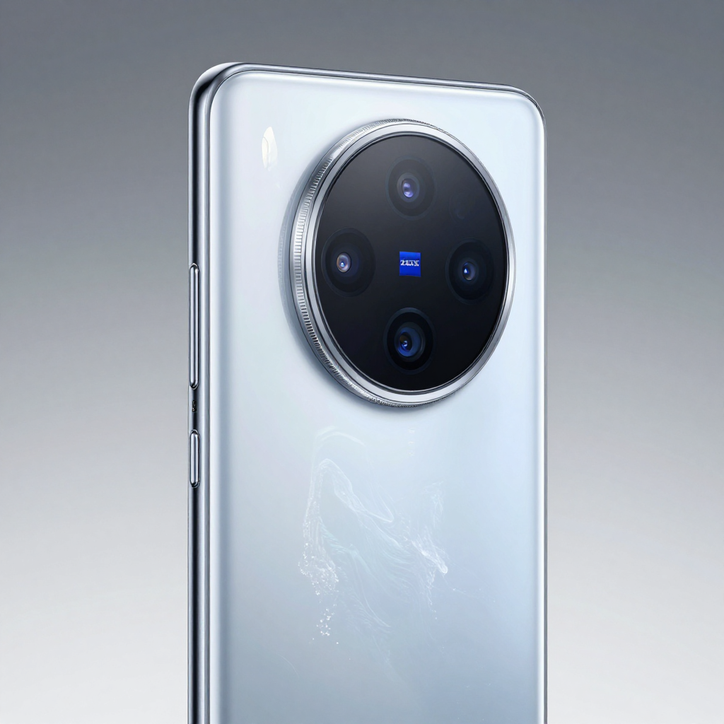 iQOO Z9 Turbo在户外使用场景，展示轻薄机身与大屏