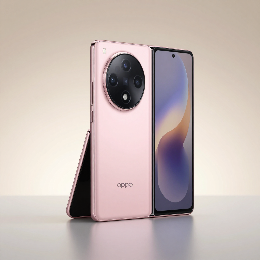 OPPO K系列手机展示，突出电池和耐用性设计
