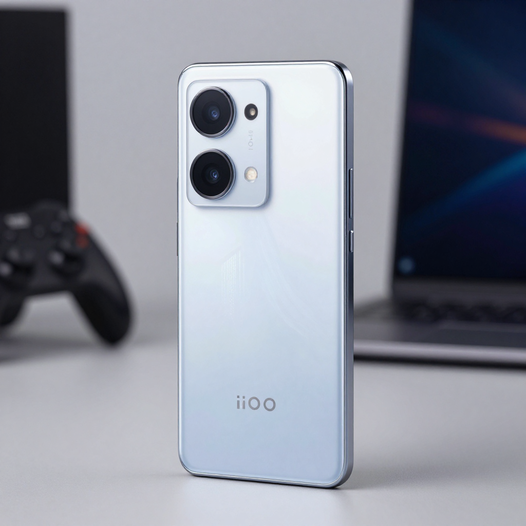 iQOO与一加中端机型对比场景，展示性能与质感差异