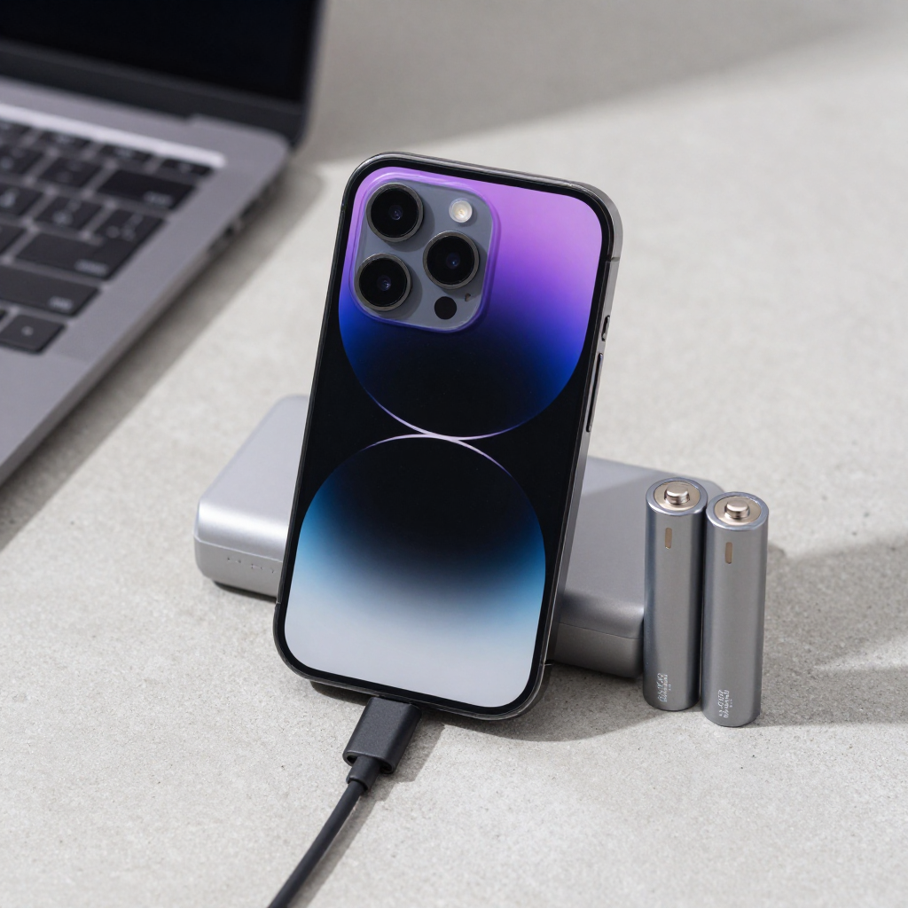 iPhone 12在暗光环境下的OLED屏幕显示效果对比图