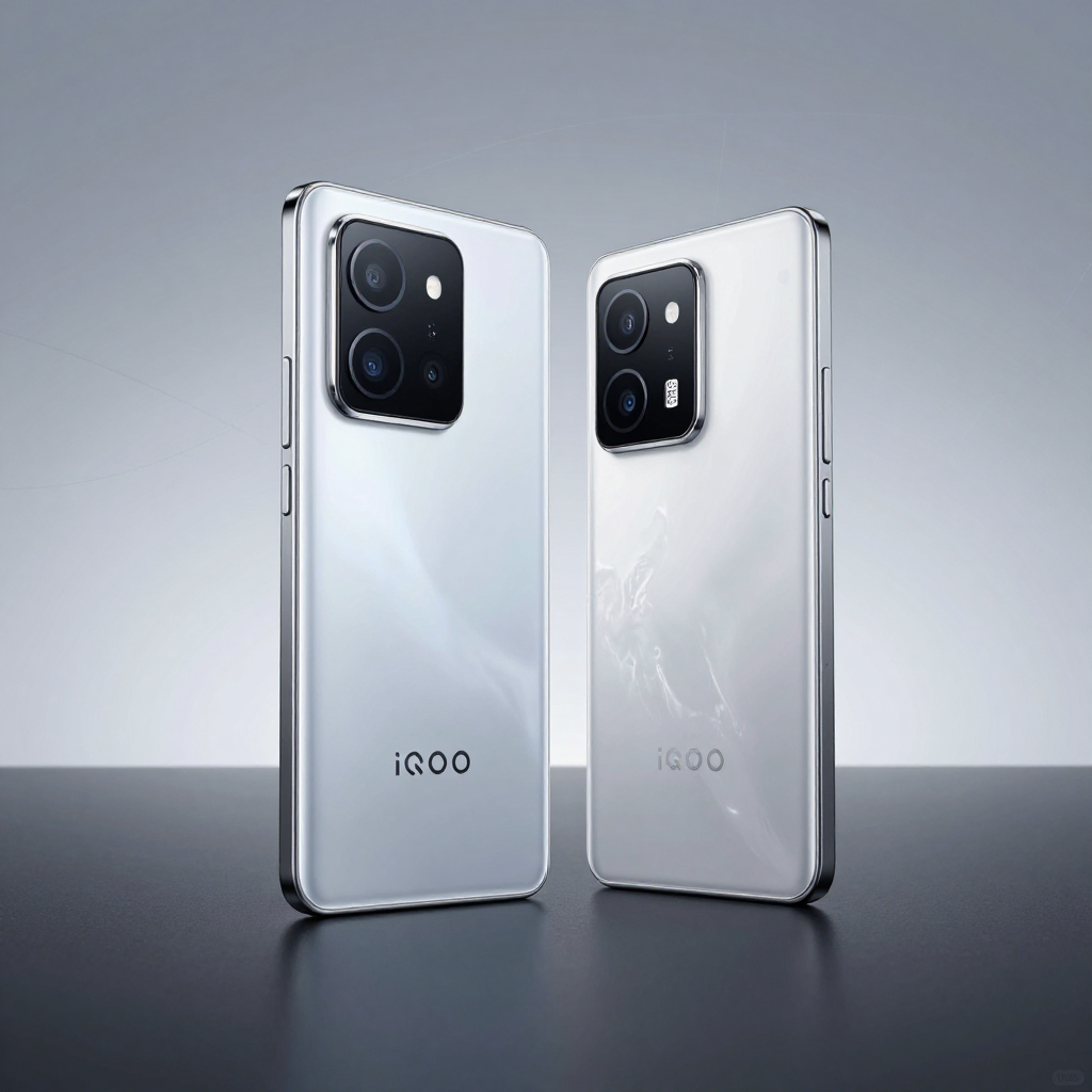 iQOO Z9 Turbo 外观展示,突出其轻薄机身和电池标识