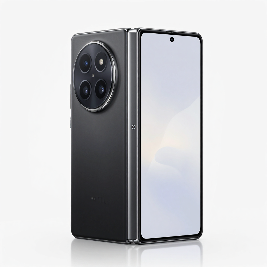 荣耀Magic V2与OPPO Find N2折叠态对比图