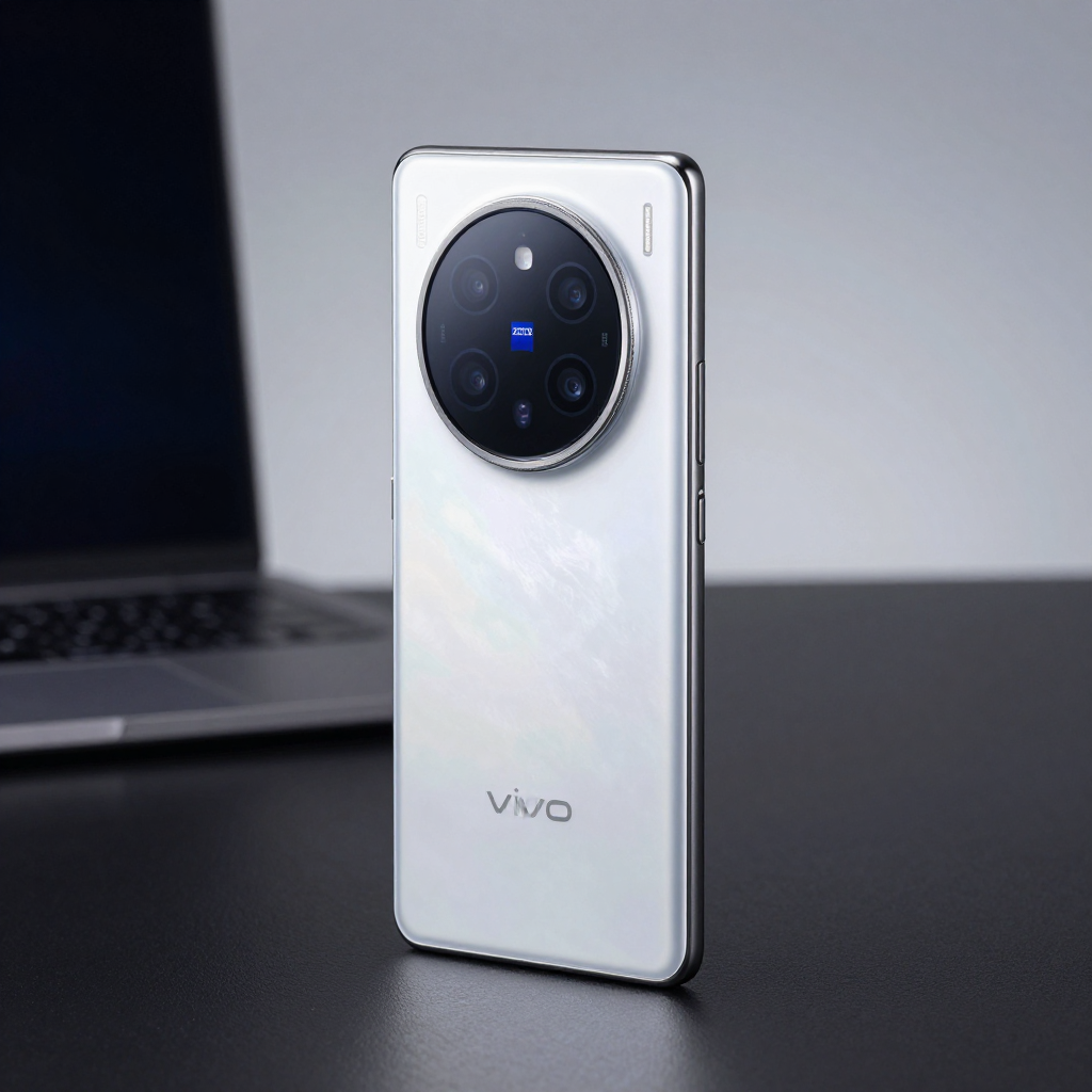vivo S17手机人像模式实拍效果展示，背景虚化自然，人物肤色细腻