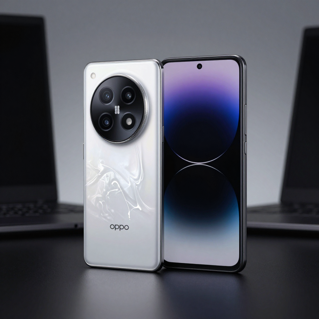 一加与realme游戏手机正面外观对比图，展示屏幕设计与边框控制