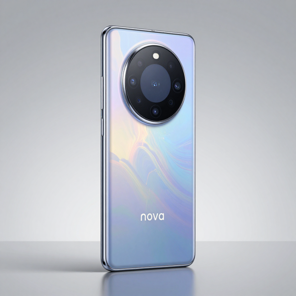 华为Nova系列手机自拍与外观细节展示